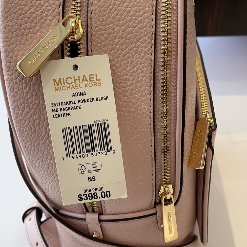 Michael Kors Adina MD Backpack Leather - Picture 13 of 13